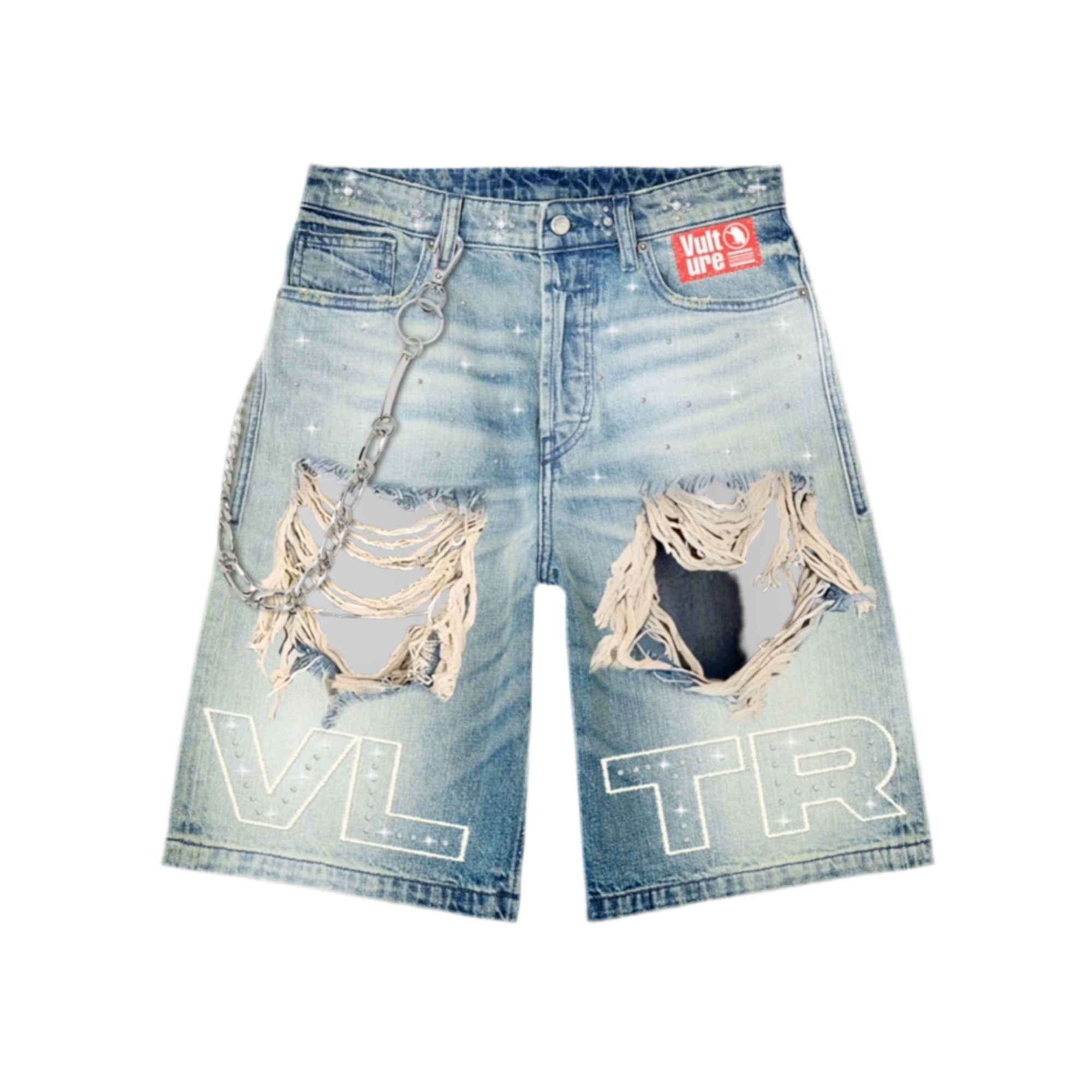 vulture jean shorts
