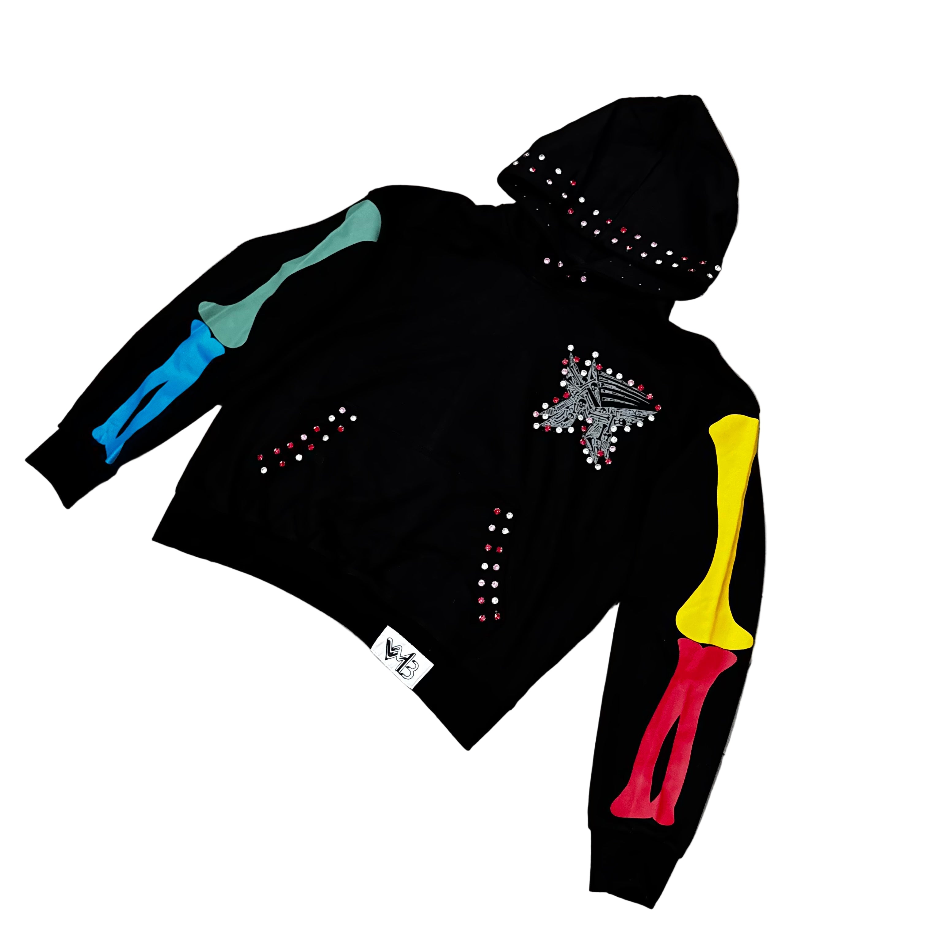 Black stone vulture hoodie