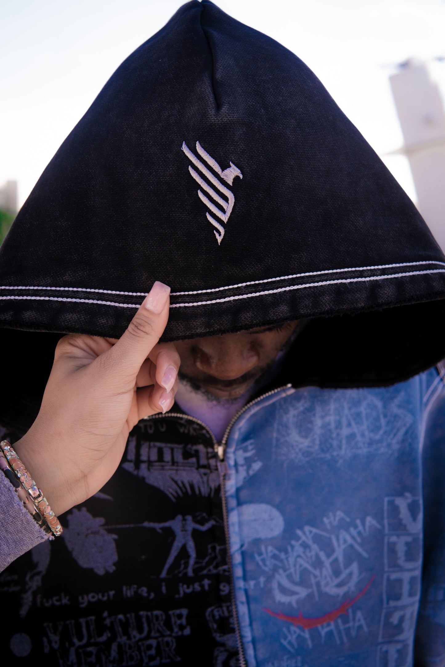 B&B CHAOS HOODIE(UNISEX)