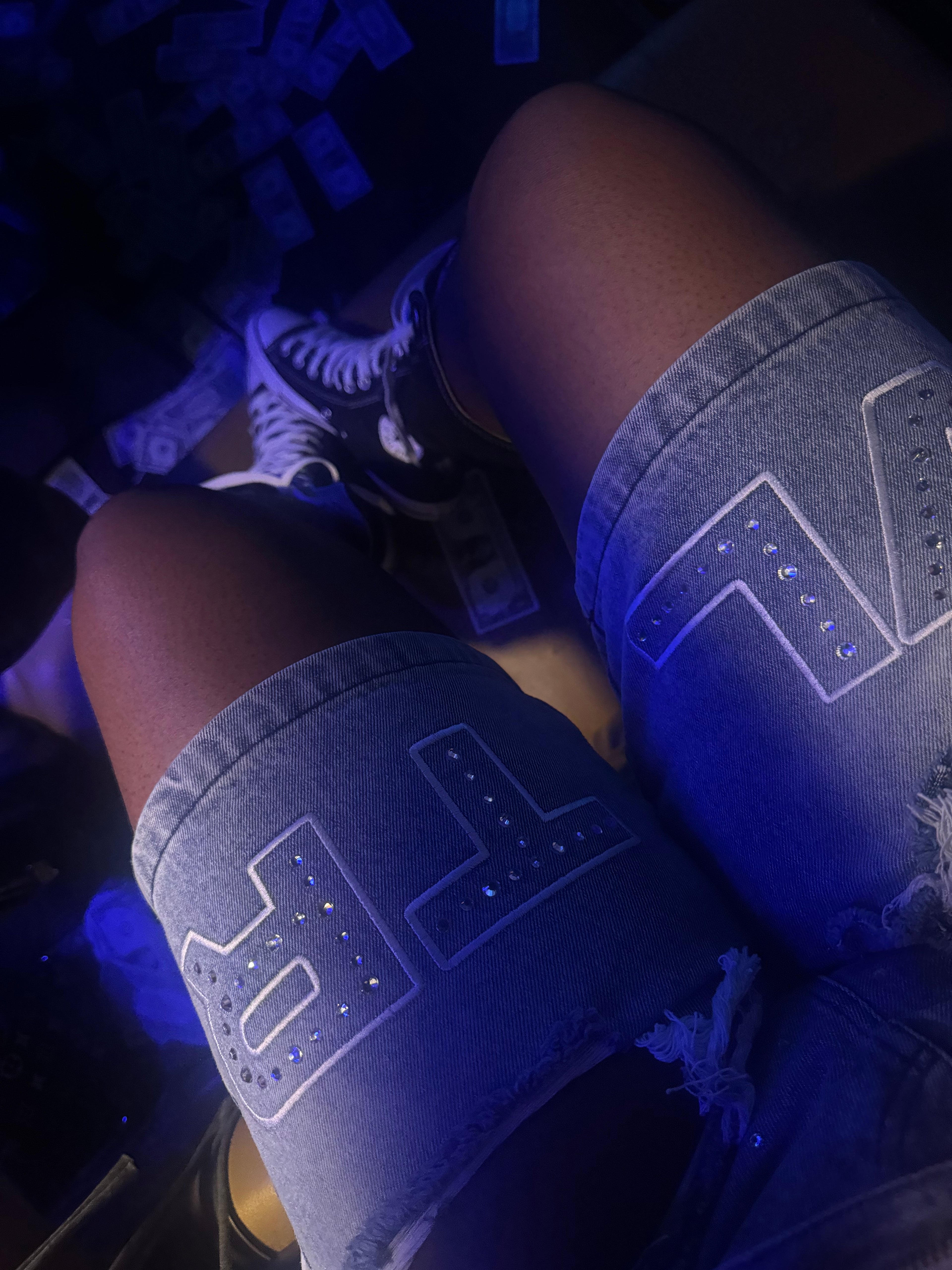 vulture jean shorts