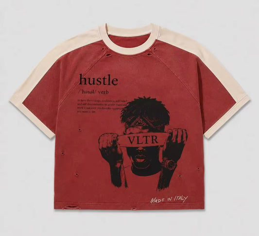 Red VLTR hustlers tee(UNISEX)